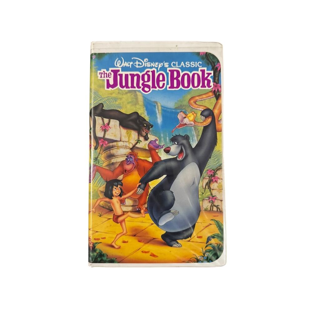 Disney's the Jungle Book Vintage VHS Movie 1967